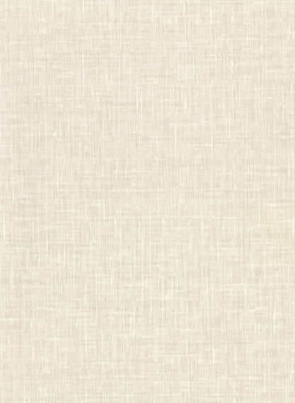 Warner Upton Eggshell Faux Linen Wallpaper, 27-in by 27-ft