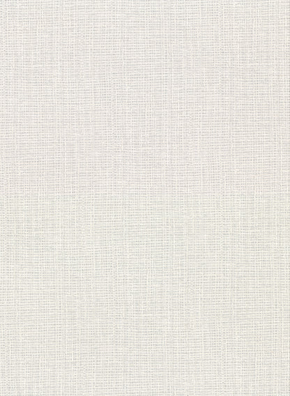 Warner Claremont Light Grey Faux Grasscloth Wallpaper, 27-in by 27-ft