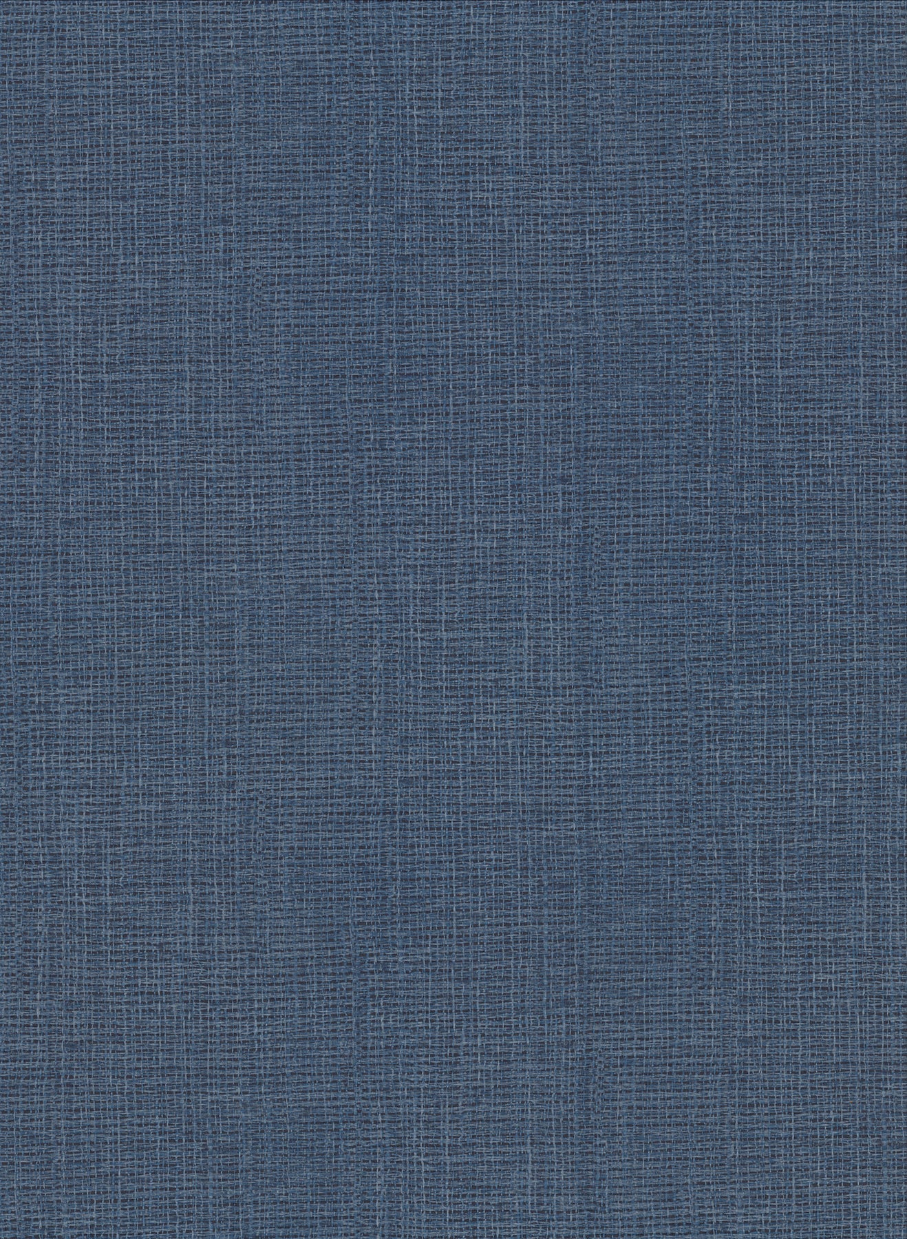 Warner Claremont Indigo Faux Grasscloth Wallpaper, 27-in by 27-ft