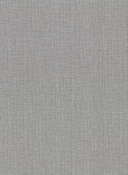 Warner Claremont Silver Faux Grasscloth Wallpaper, 27-in by 27-ft