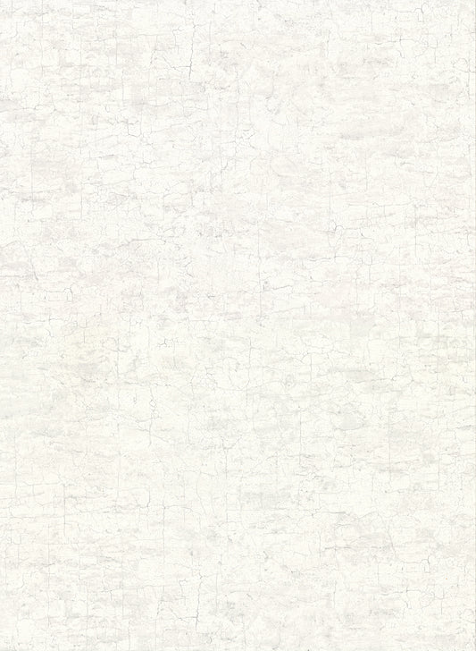 Warner Pembroke White Faux Plaster Wallpaper, 27-in by 27-ft