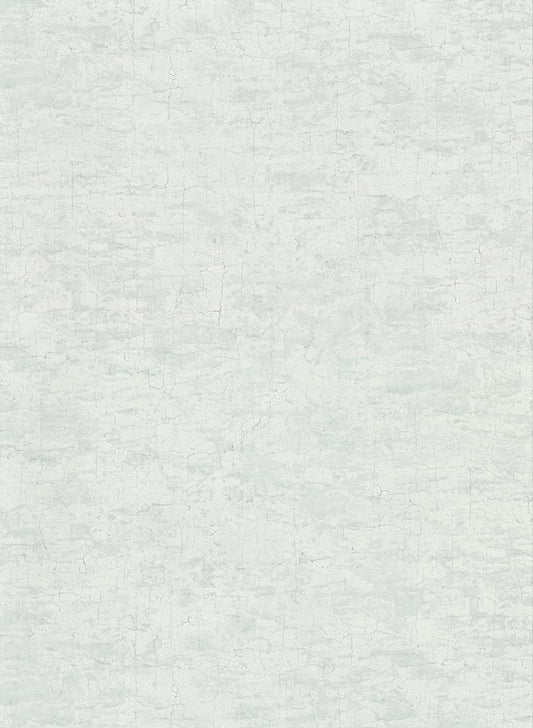 Warner Pembroke Teal Faux Plaster Wallpaper, 27-in by 27-ft