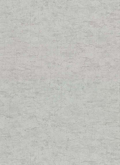 Warner Pembroke Grey Faux Plaster Wallpaper, 27-in by 27-ft