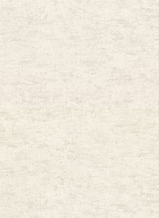 Warner Pembroke Off White Faux Plaster Wallpaper, 27-in by 27-ft