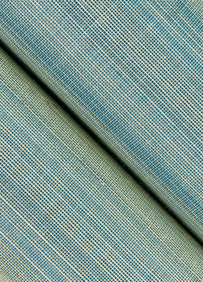 A-Street Prints Mai Turquoise Grasscloth Wallpaper, 36-in by 24-ft