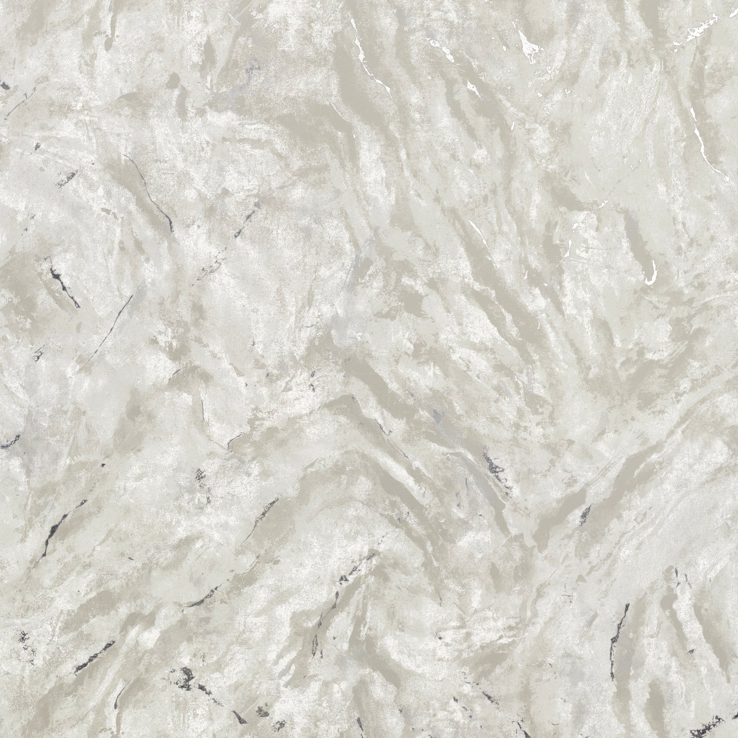 Brewster Titania Silver Marble Texture Wallpaper, 27.5-in by 33-ft