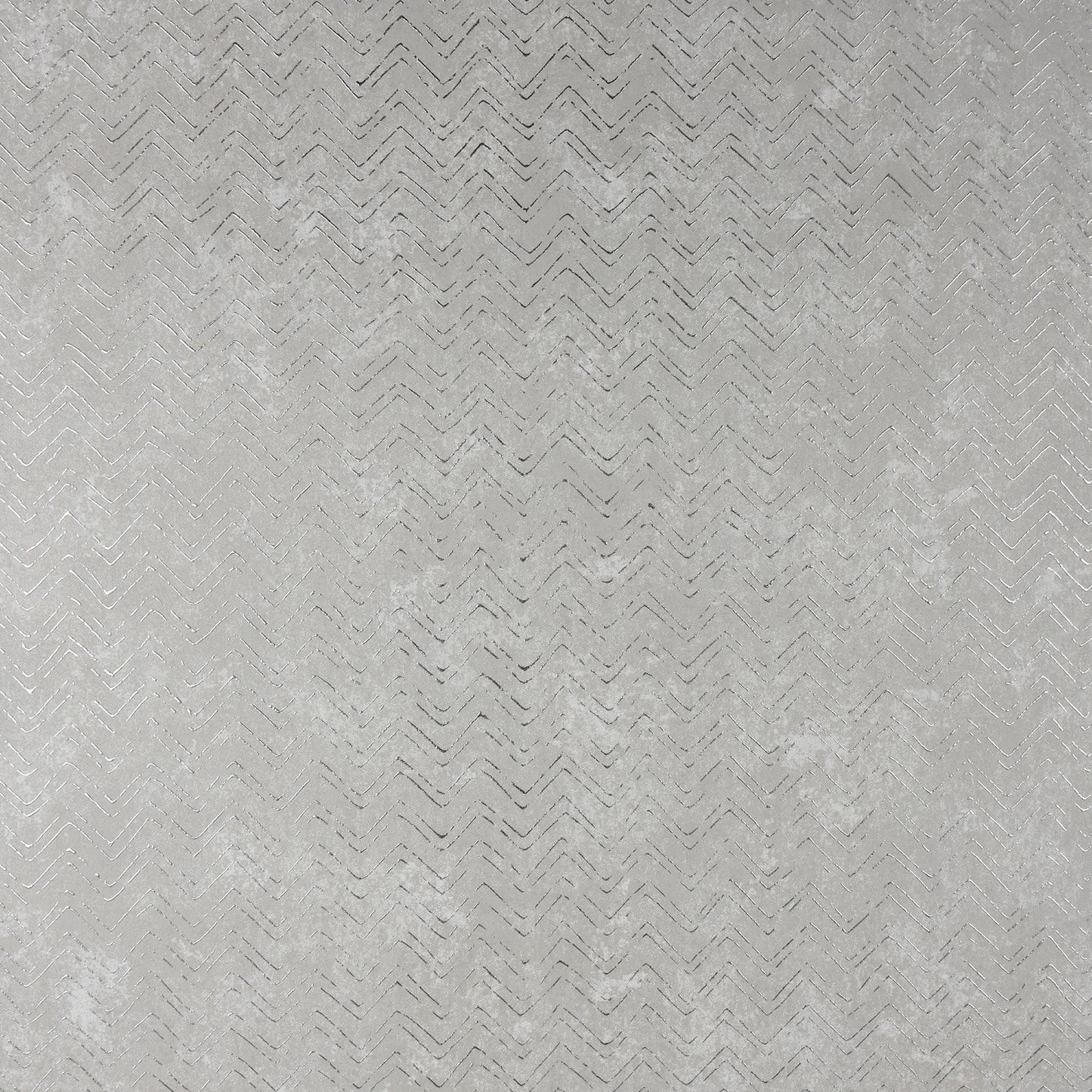 Brewster Luna Silver Distressed Chevron Wallpaper, 27.5-in by 33-ft