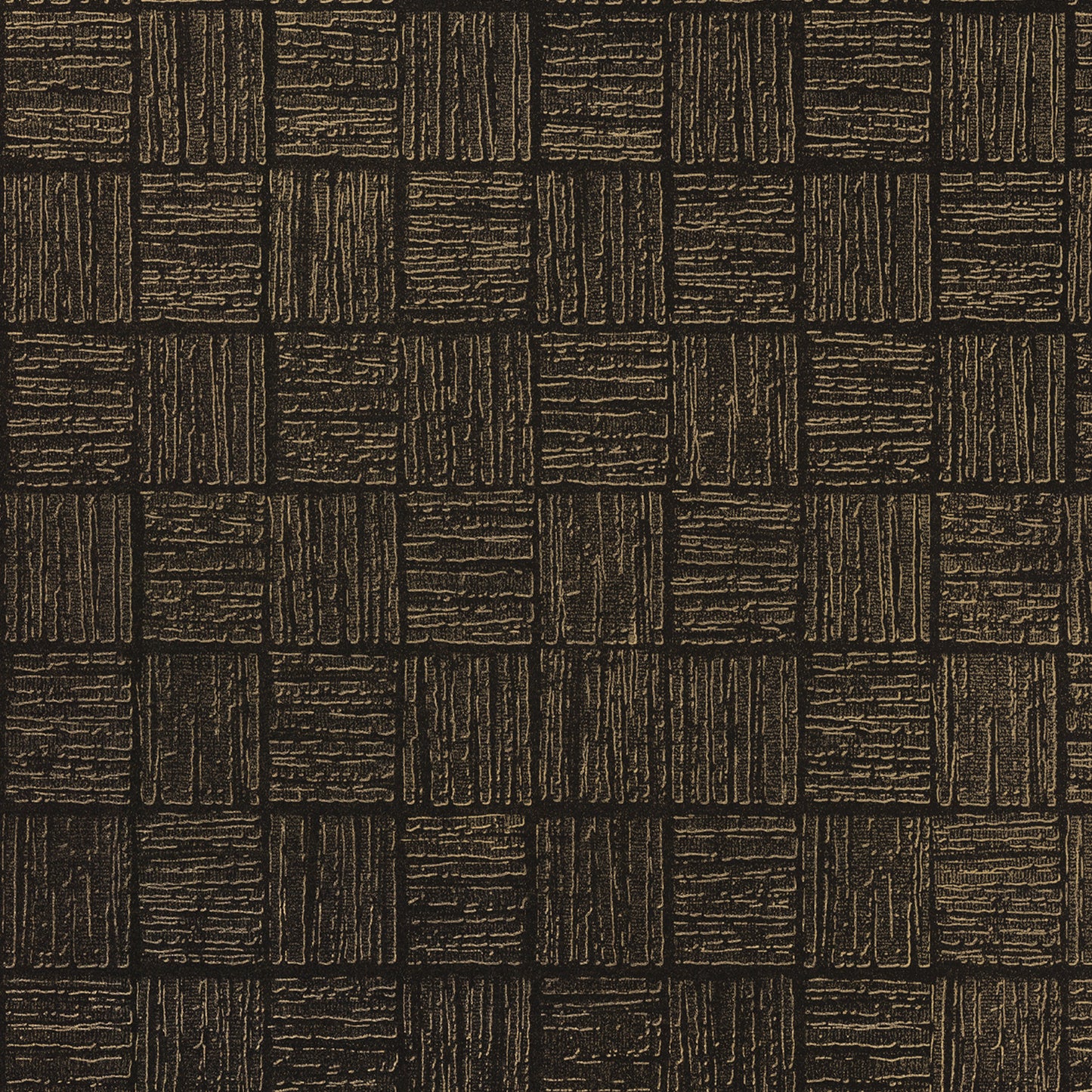 Brewster Glint Black Distressed Geometric Wallpaper, 21-in by 33-ft