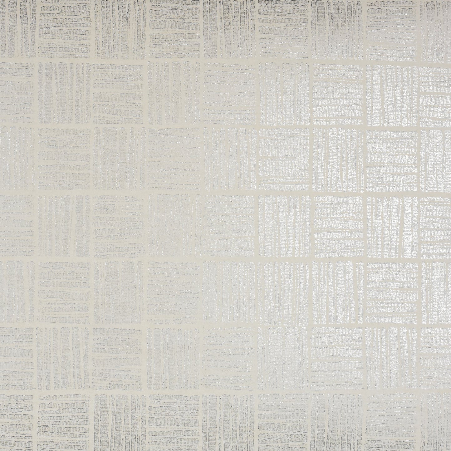 Brewster Glint Cream Distressed Geometric Wallpaper, 21-in by 33-ft