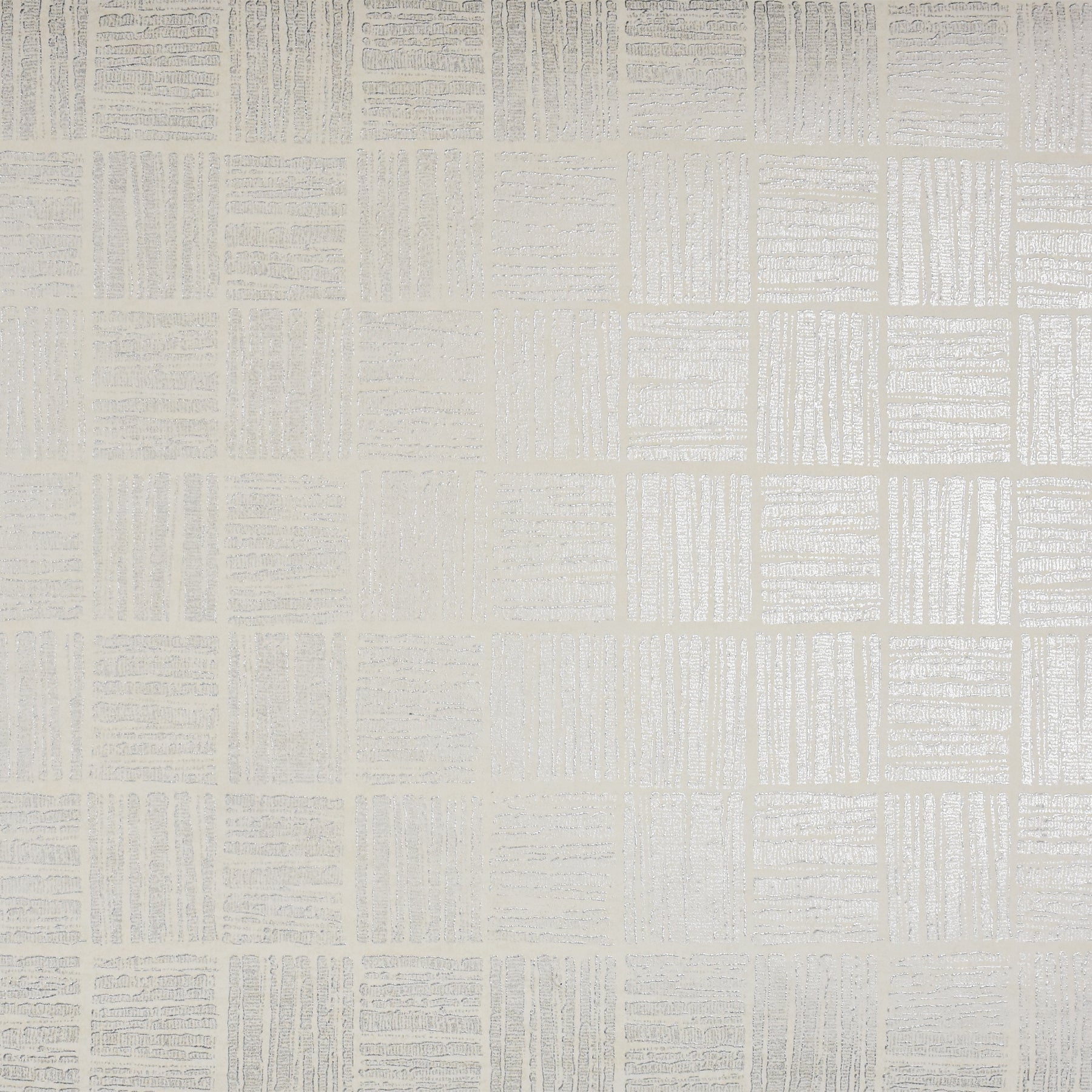 Brewster Glint Cream Distressed Geometric Wallpaper, 21-in by 33-ft