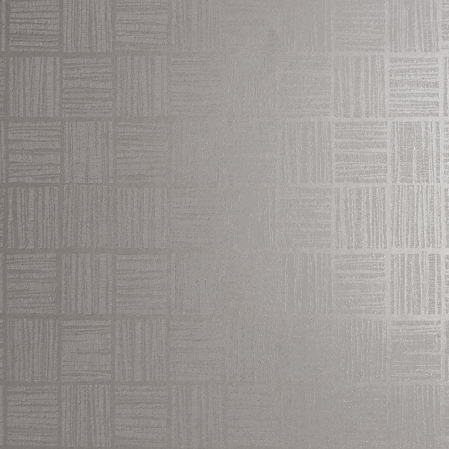 Brewster Glint Silver Distressed Geometric Wallpaper, 21-in by 33-ft