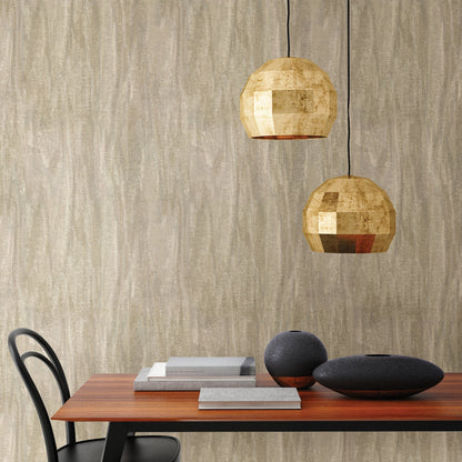 Brewster Meteor Gold Distressed Texture Wallpaper, 21-in by 33-ft