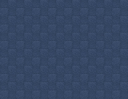 A-Street Prints Calabash Navy Rope Basketweave Wallpaper, 27-in by 27-ft