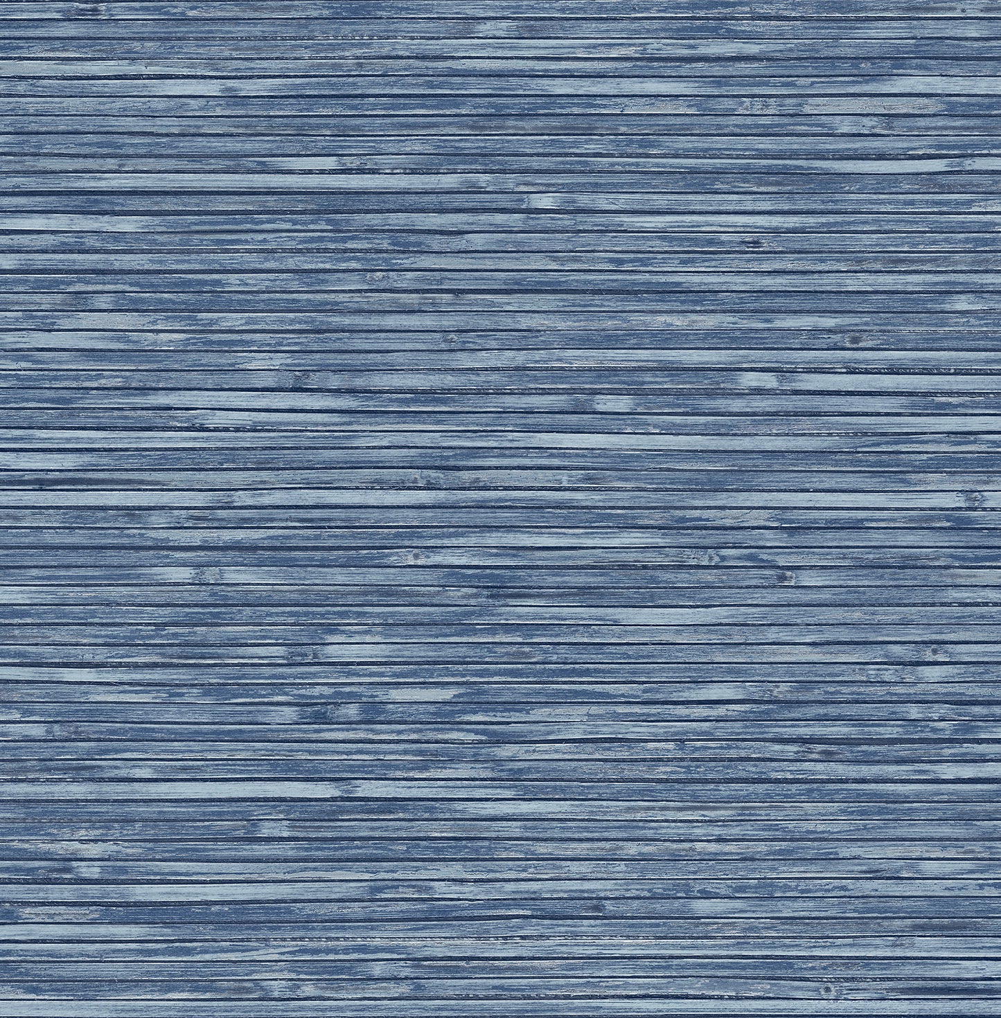 A-Street Prints Bellport Denim Wooden Slat Wallpaper, 20.5-in by 33-ft