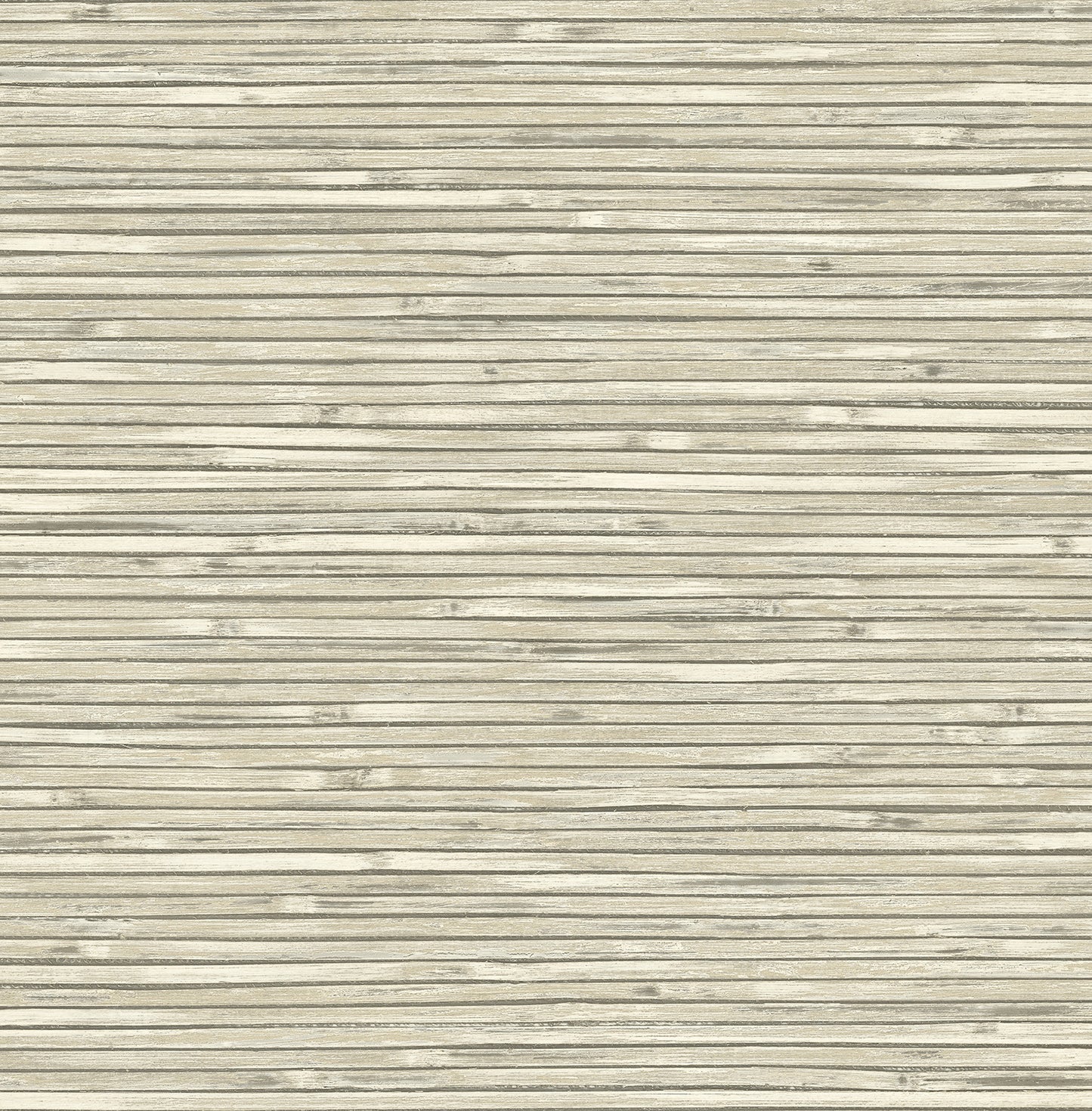 A-Street Prints Bellport Ivory Wooden Slat Wallpaper, 20.5-in by 33-ft