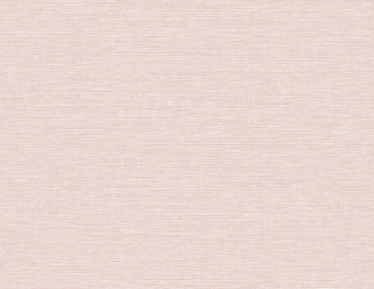 A-Street Prints Tiverton Blush Faux Grasscloth Wallpaper, 27-in by 27-ft