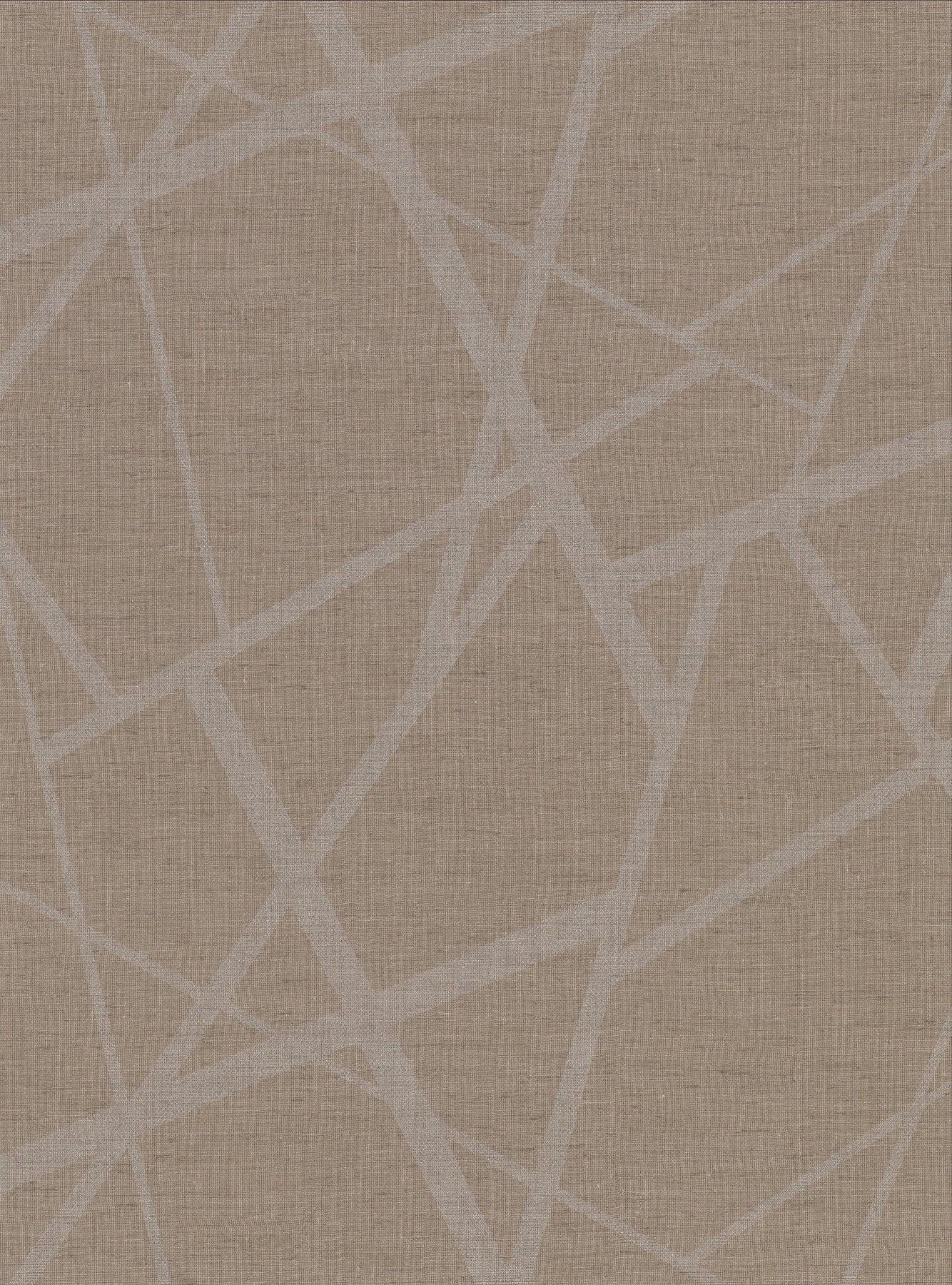 Warner Avatar Brown Abstract Geometric Wallpaper, 27-in by 27-ft