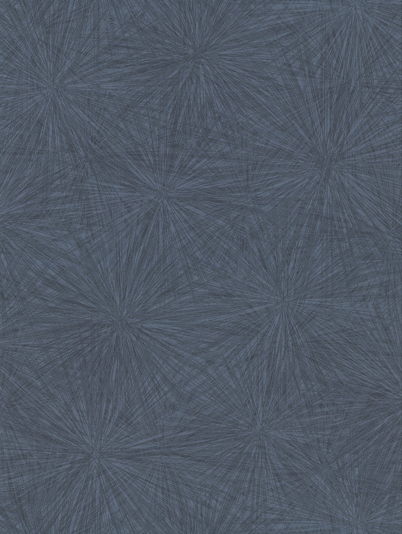 Warner Majestic Denim Starburst Wallpaper, 27-in by 27-ft