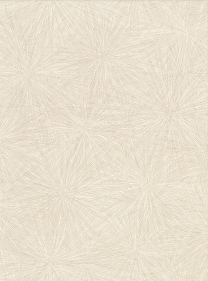 Warner Majestic Champagne Starburst Wallpaper, 27-in by 27-ft