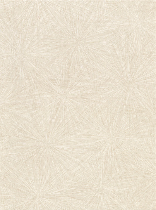 Warner Majestic Champagne Starburst Wallpaper, 27-in by 27-ft