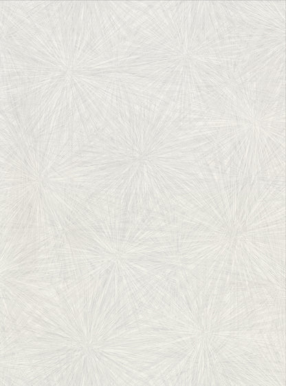 Warner Majestic Silver Starburst Wallpaper, 27-in by 27-ft