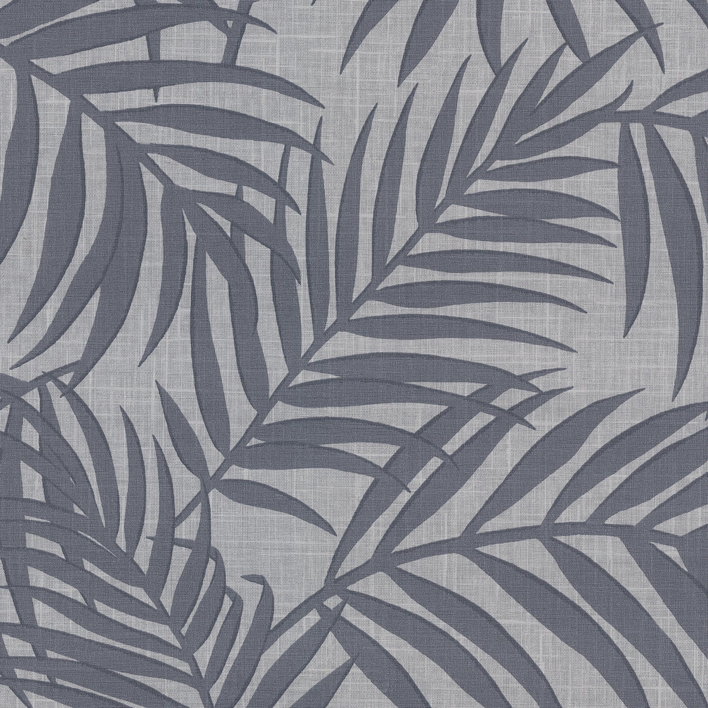 Warner Lanai Pewter Fronds Wallpaper, 27-in by 27-ft