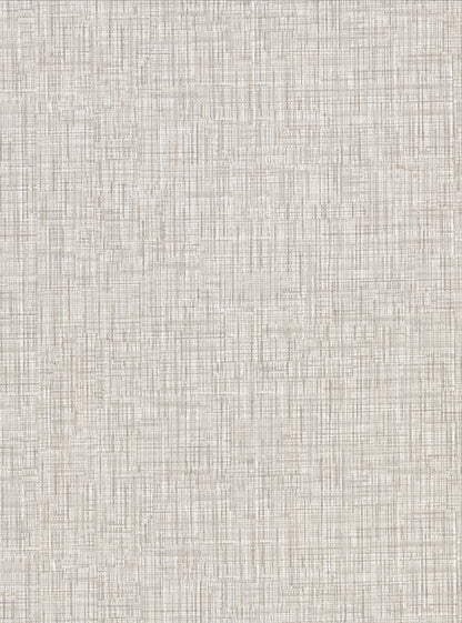 Warner Tartan Taupe Distressed Texture Wallpaper, 27-in by 27-ft