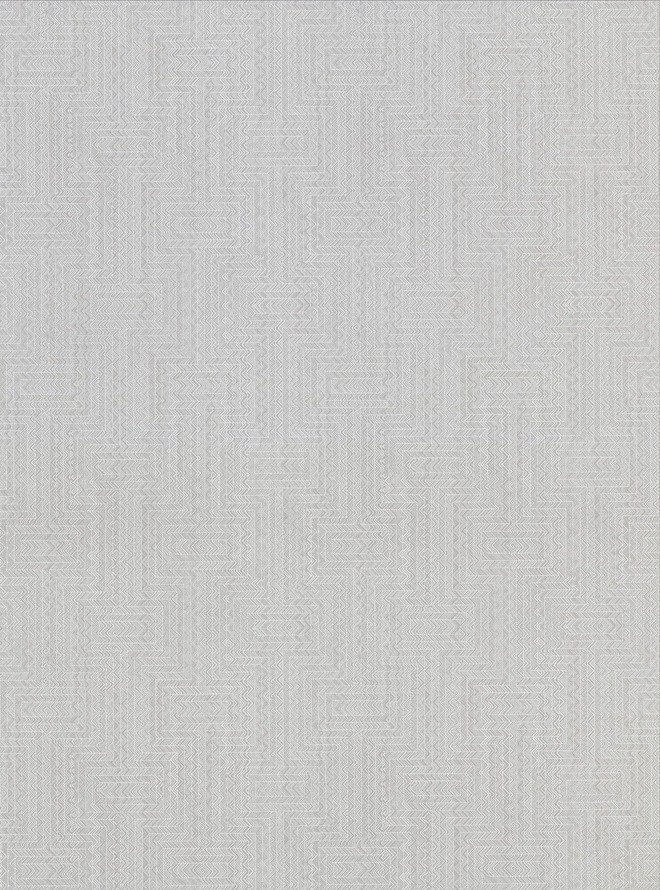 Warner Greek Light Grey Key Wallpaper, 27-in by 27-ft