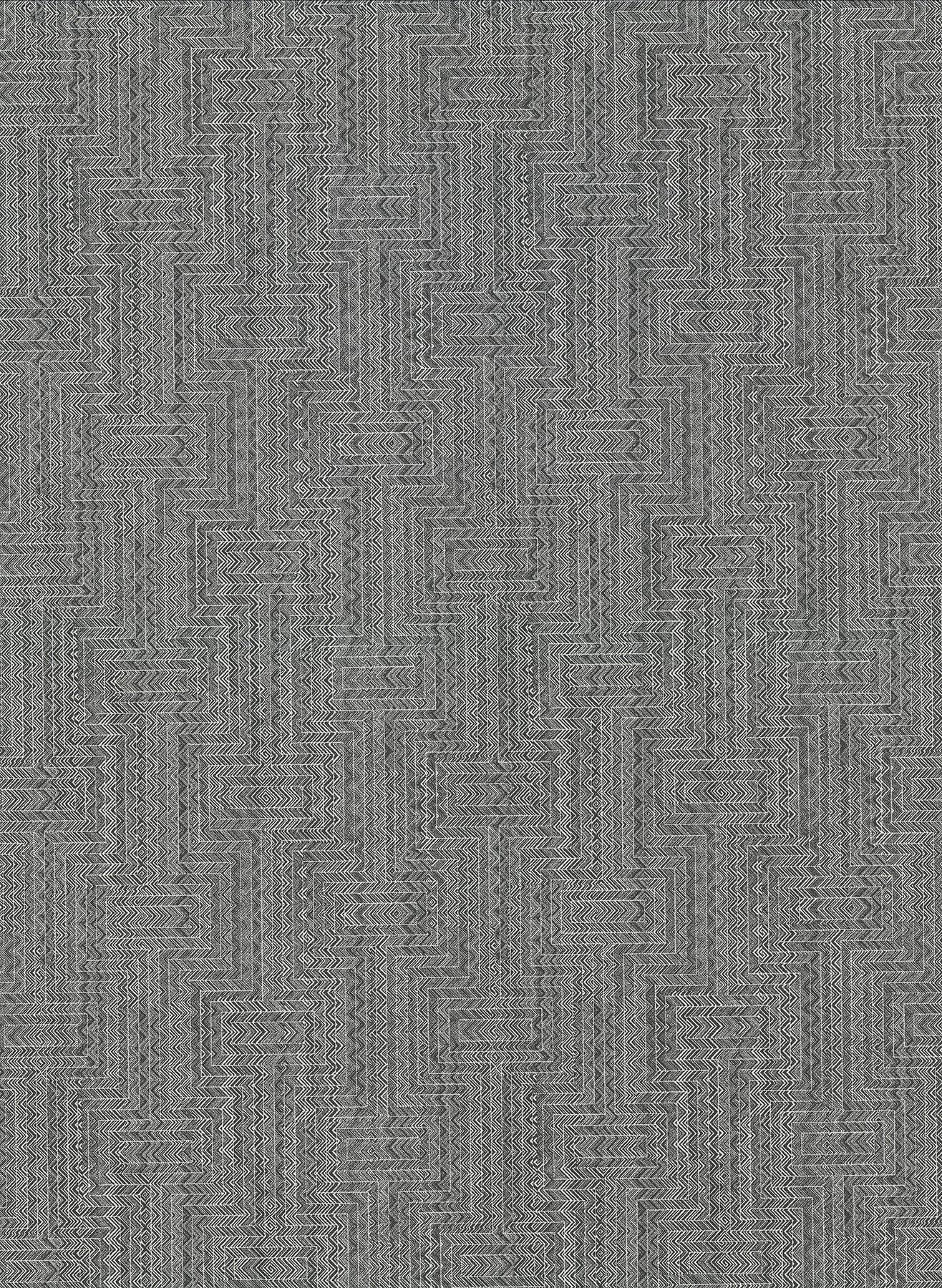 Warner Greek Black Key Wallpaper, 27-in by 27-ft