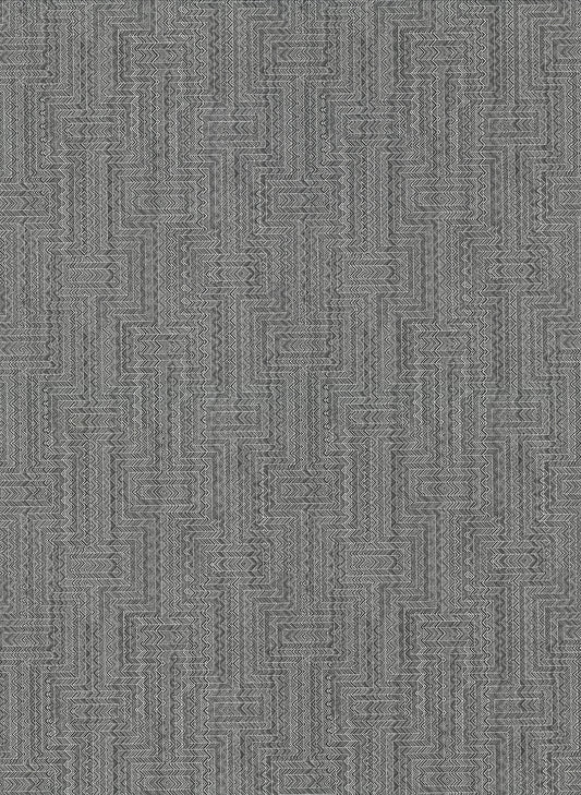 Warner Greek Black Key Wallpaper, 27-in by 27-ft