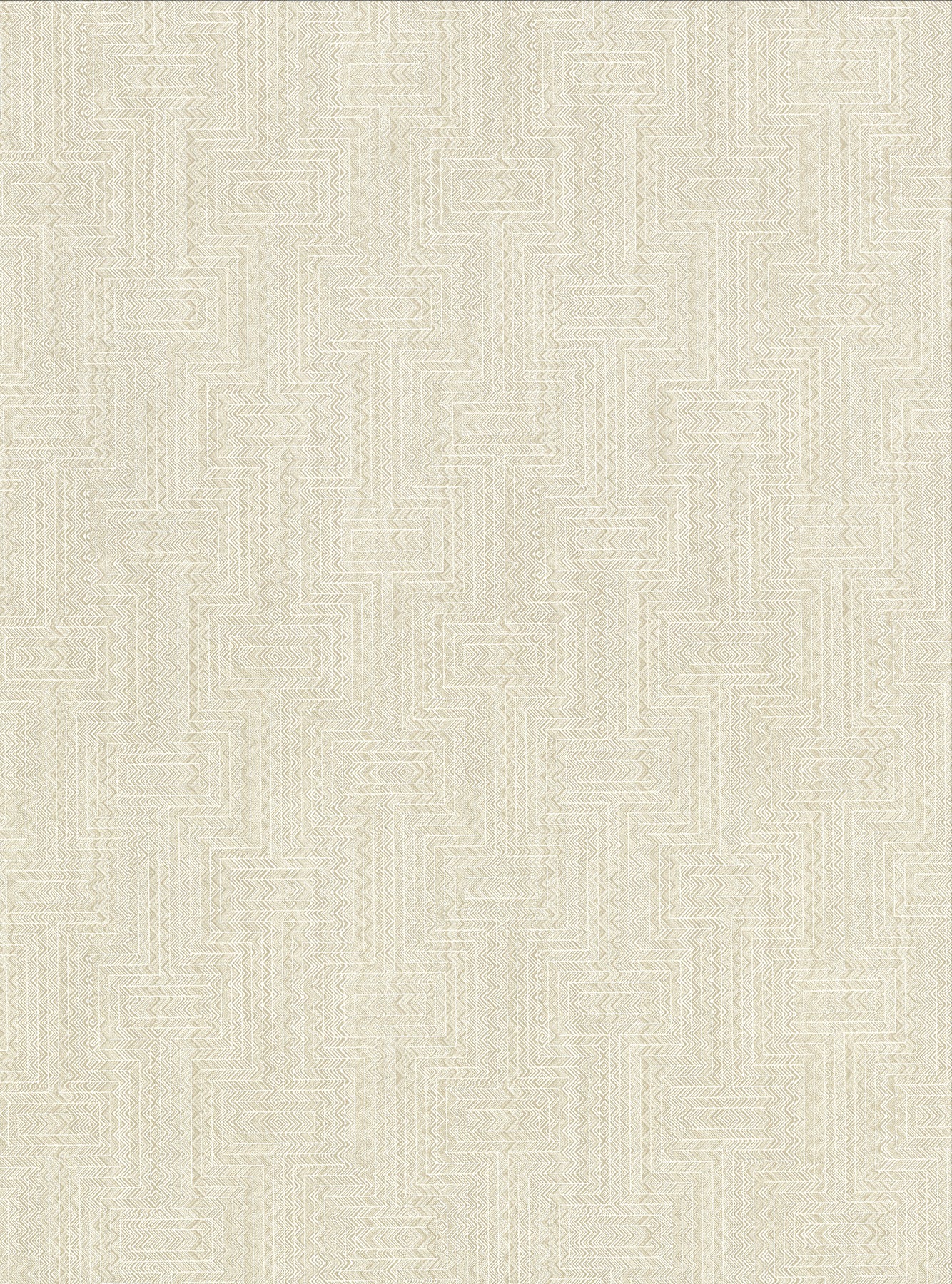 Warner Greek Beige Key Wallpaper, 27-in by 27-ft