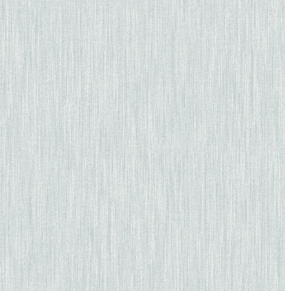 A-Street Prints Chiniile Light Blue Linen Texture Wallpaper, 20.5-in by 33-ft