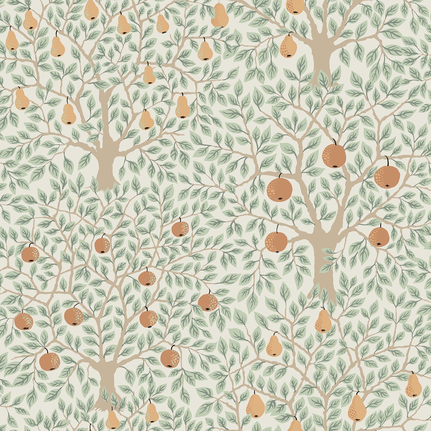 A-Street Prints Pomona Multicolor Fruit Tree Wallpaper, 20.5-in by 33-ft