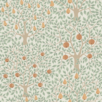 A-Street Prints Pomona Multicolor Fruit Tree Wallpaper, 20.5-in by 33-ft