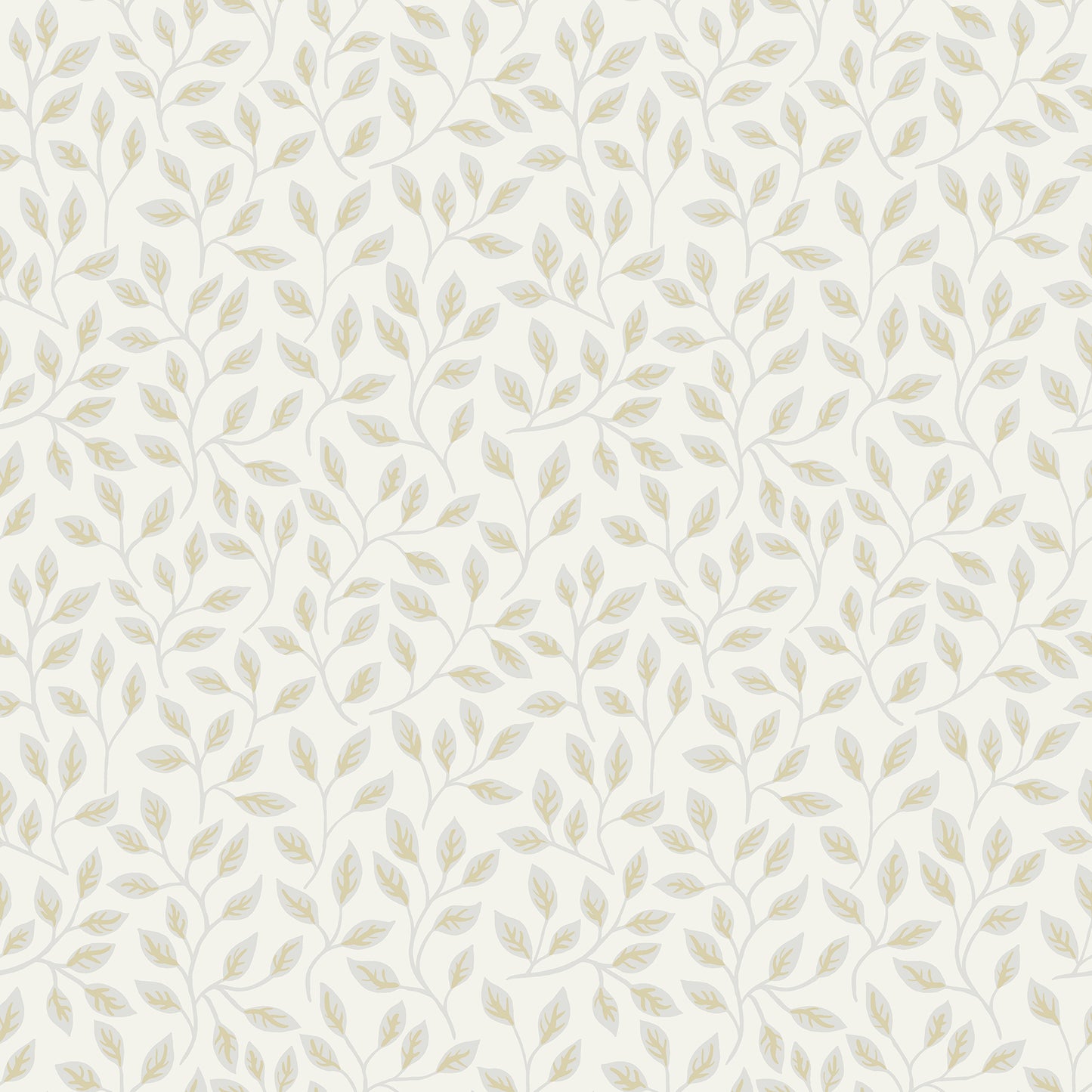 A-Street Prints Posey White Vines Wallpaper, 20.5-in by 33-ft