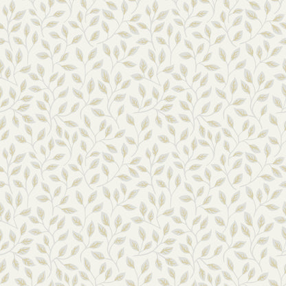 A-Street Prints Posey White Vines Wallpaper, 20.5-in by 33-ft