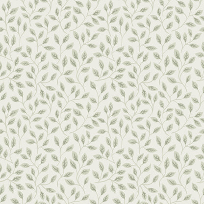 A-Street Prints Posey Light Green Vines Wallpaper, 20.5-in by 33-ft