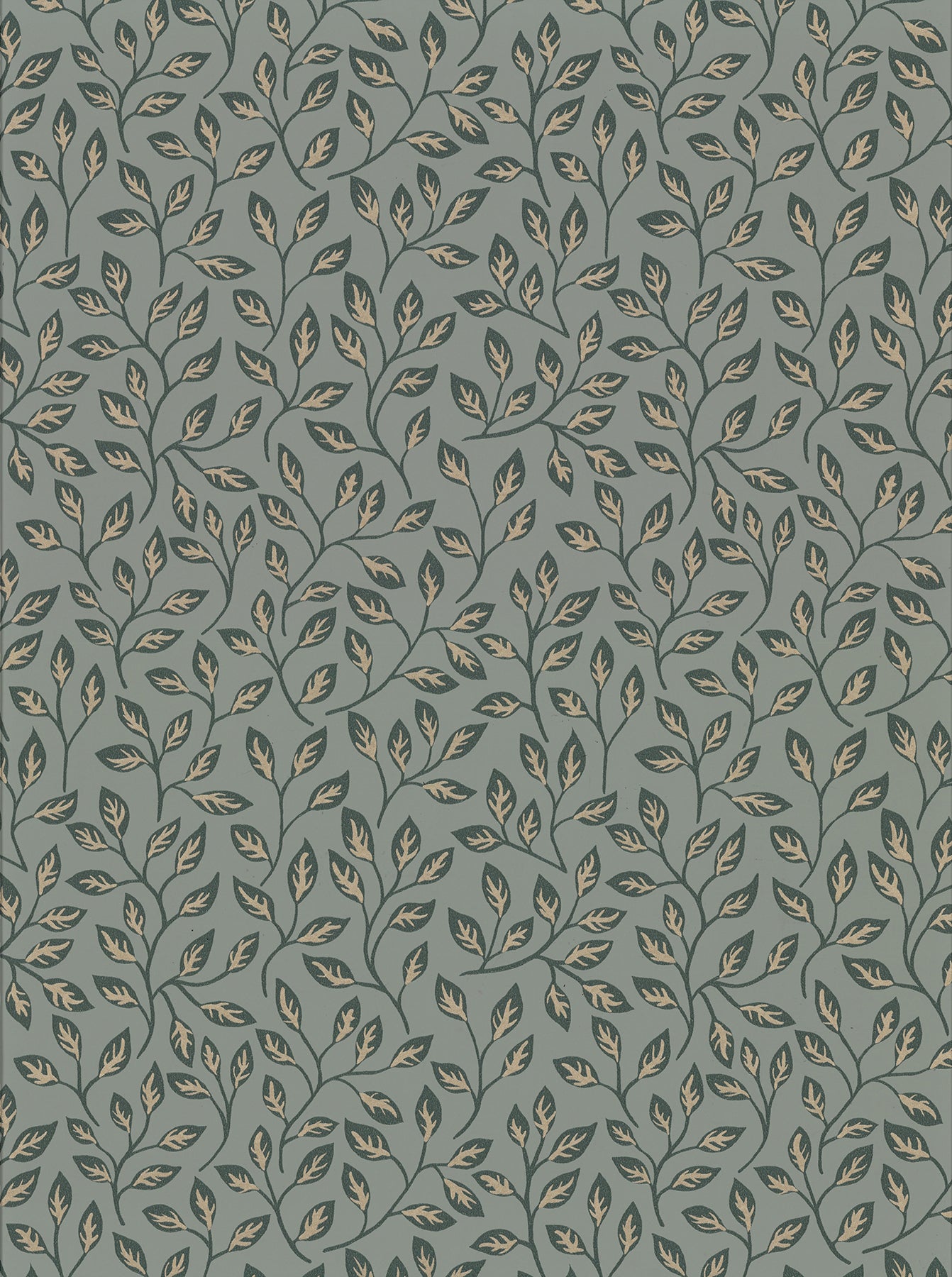 A-Street Prints Posey Green Vines Wallpaper, 20.5-in by 33-ft