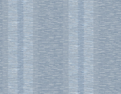 A-Street Prints Pezula Blue Texture Stripe Wallpaper, 27-in by 27-ft