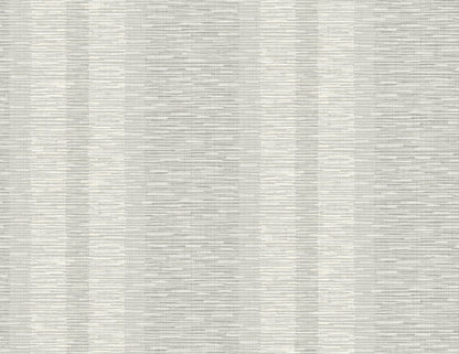 A-Street Prints Pezula Bone Texture Stripe Wallpaper, 27-in by 27-ft