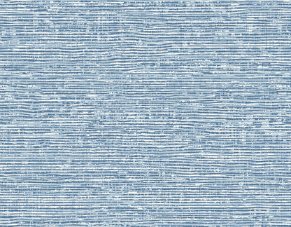 A-Street Prints Vivanta Blue Texture Wallpaper, 27-in by 27-ft