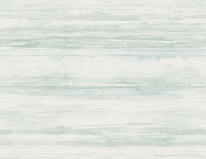 A-Street Prints Sandhurst Seafoam Abstract Stripe Wallpaper, 27-in by 27-ft