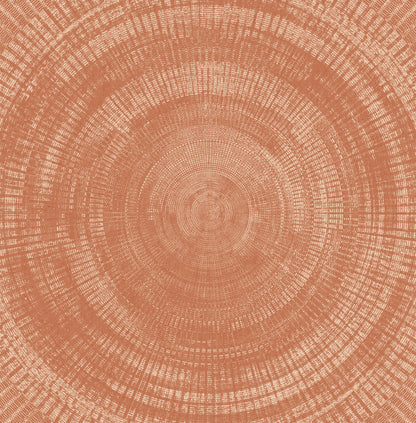 A-Street Prints Lalit Burnt Sienna Medallion Wallpaper, 20.5-in by 33-ft