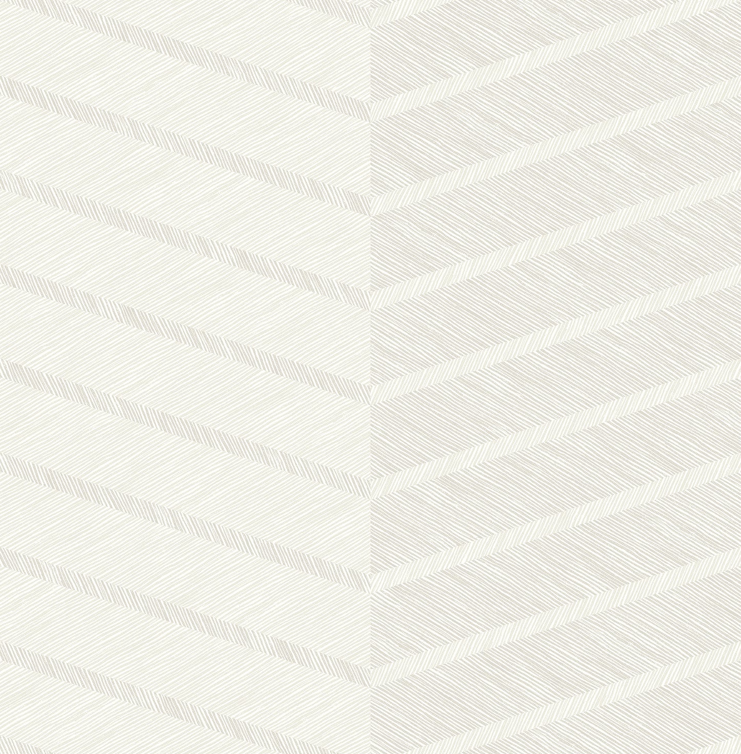 A-Street Prints Aspen White Chevron Wallpaper, 20.5-in by 33-ft