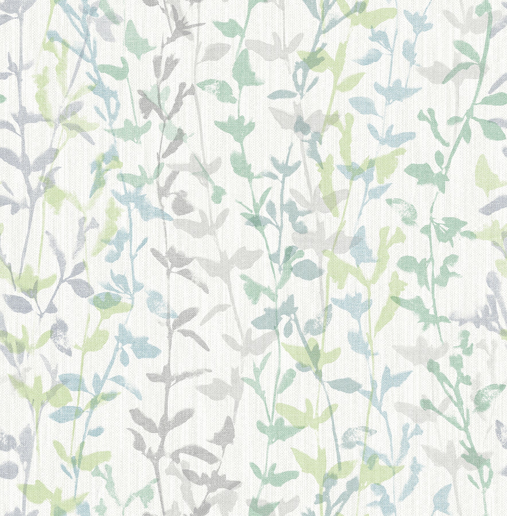 A-Street Prints Thea Green Floral Trail Wallpaper, 20.5-in by 33-ft