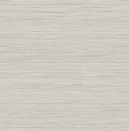 A-Street Prints Barnaby Light Grey Faux Grasscloth Wallpaper, 20.5-in by 33-ft