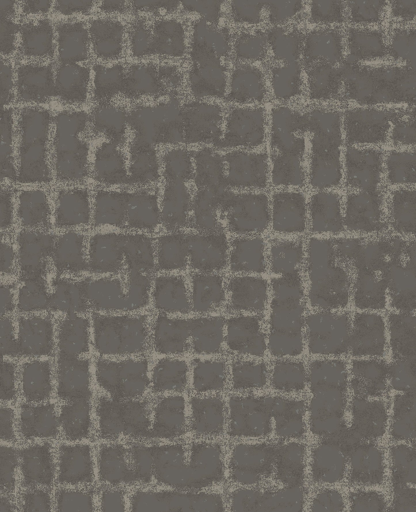 A-Street Prints Shea Charcoal Distressed Geometric Wallpaper, 20.5-in by 33-ft