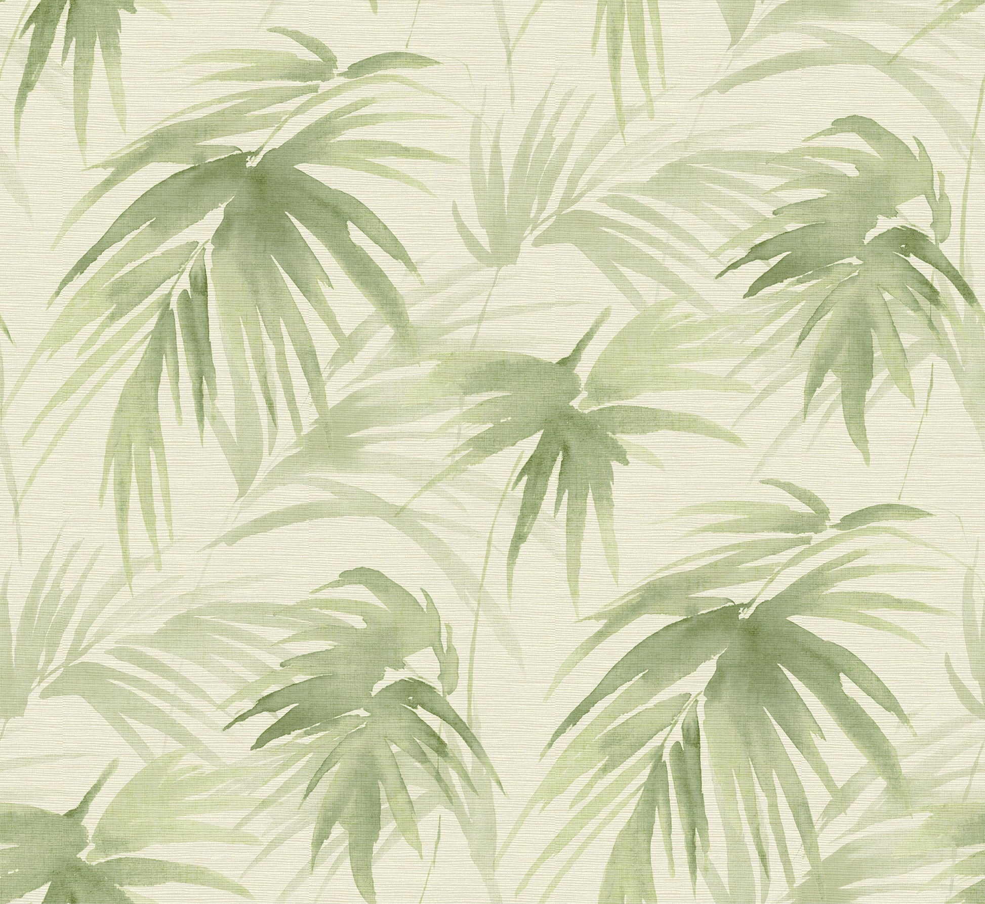 A-Street Prints Darlana Green Grasscloth Wallpaper, 34-in by 24-ft