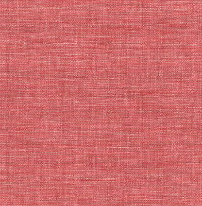 A-Street Prints Exhale Coral Woven Texture Wallpaper, 20.5-in by 33-ft