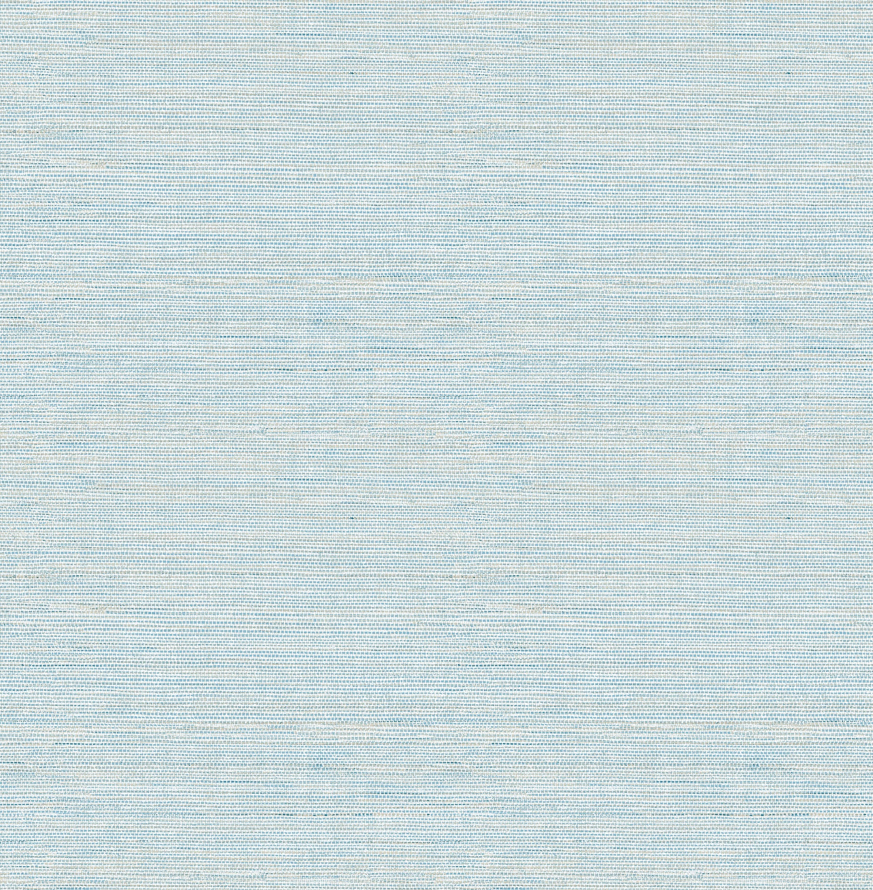 A-Street Prints Agave Blue Imitation Grasscloth Wallpaper, 20.5-in by 33-ft